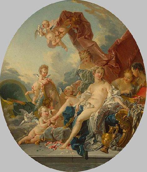 Francois Boucher Toilet of Venus oil painting image